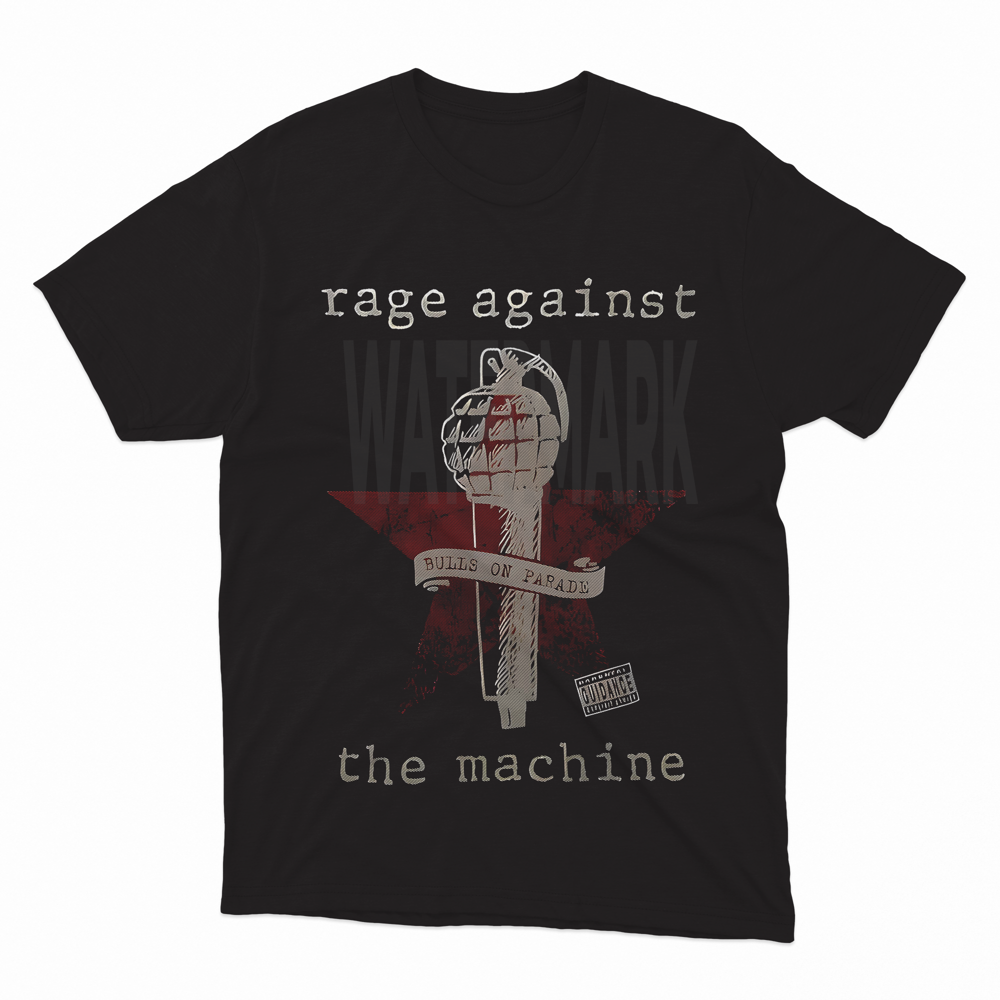 Rage Against The Machine _Halftone (Ready-to-Print Design)
