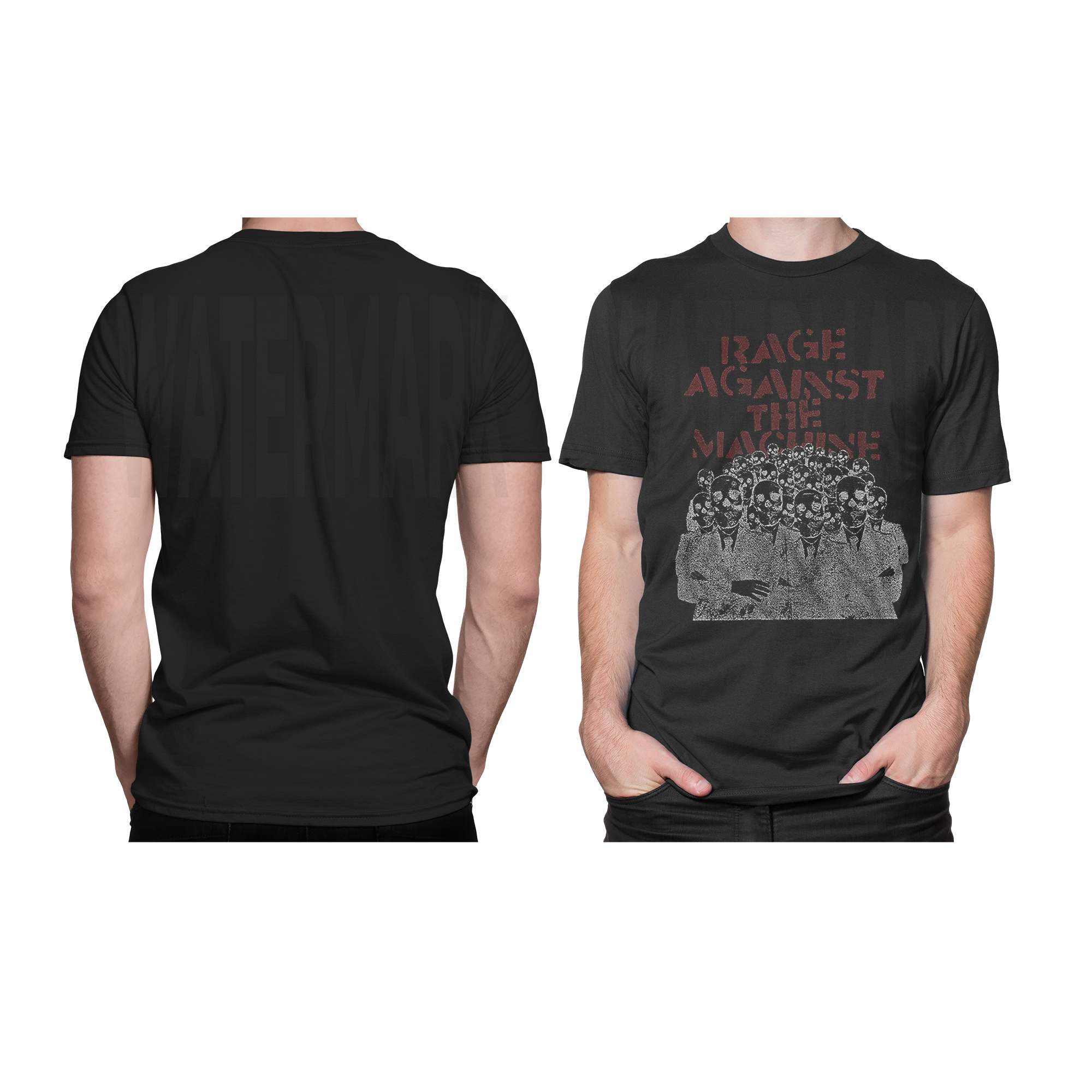 Rage Against The Machine 2 _Halftone (Ready-to-Print Design)