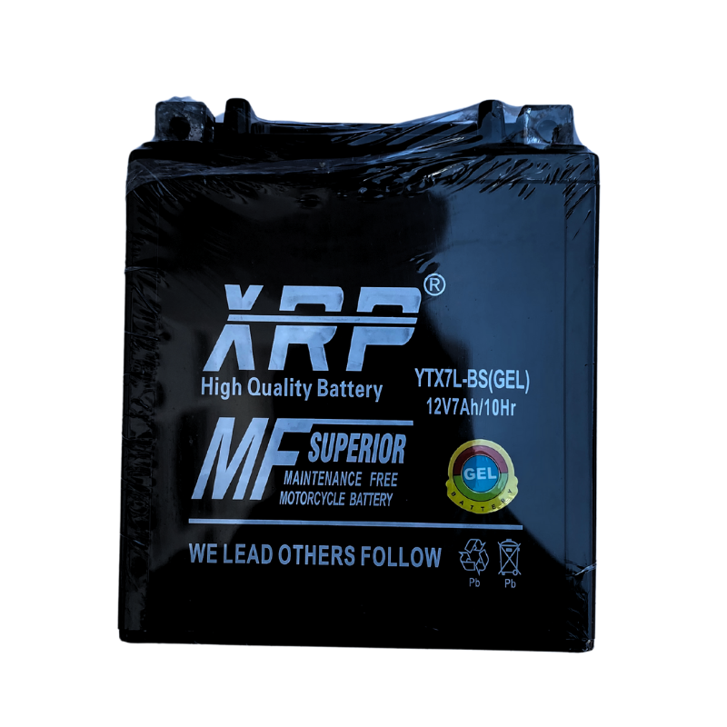Bateria ytx7l-bs gel para 300rally; xtz 250; gixxer 250; tvs sport; dr 125-200-2