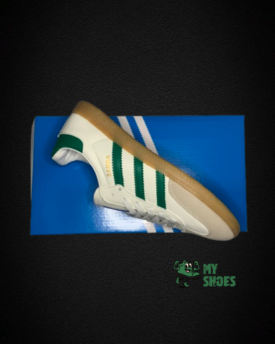 Adidas Samba OG White-Green