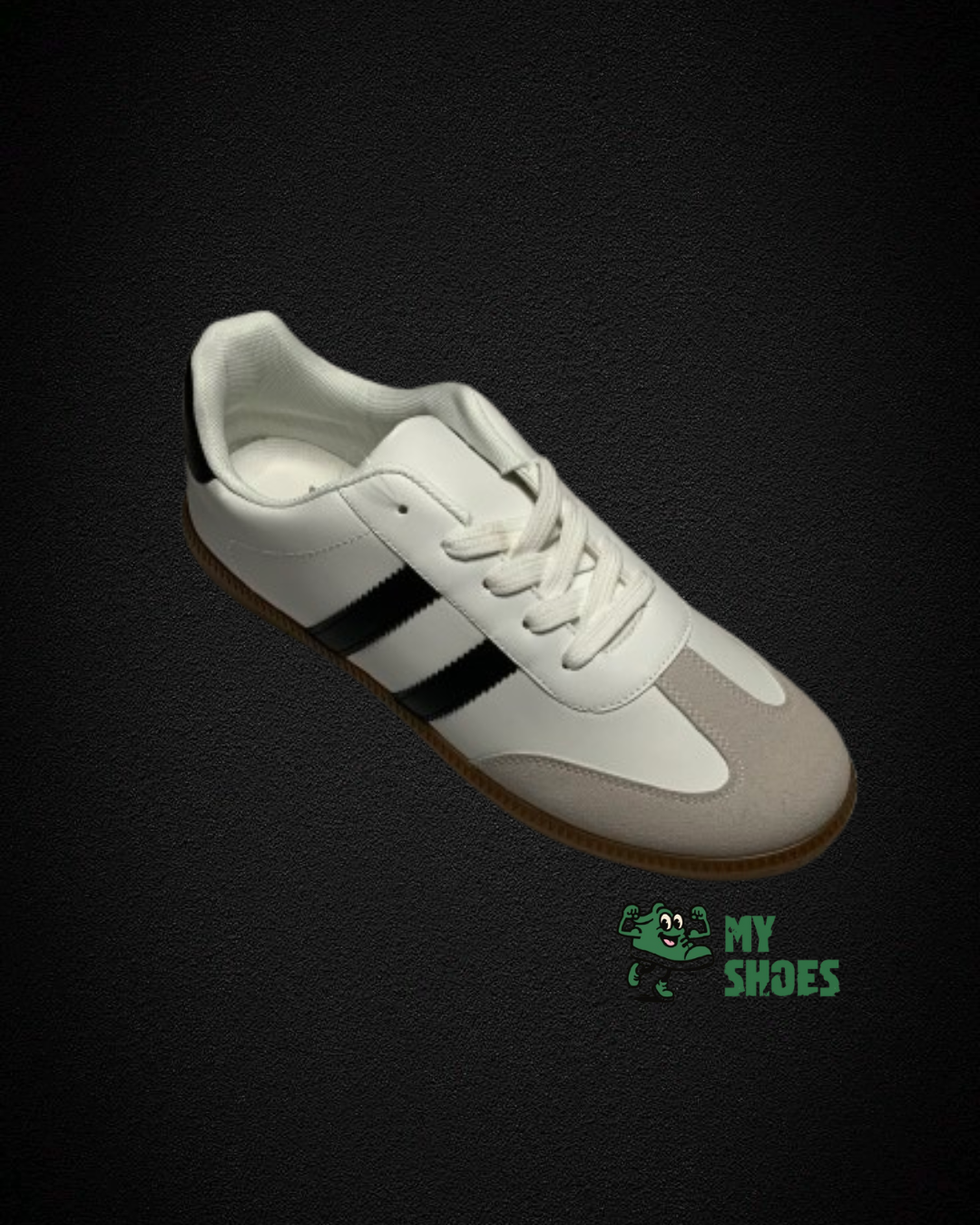 Zapatos blancos básicos hombre