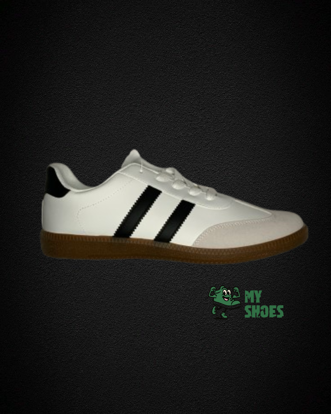 Zapatos blancos básicos hombre