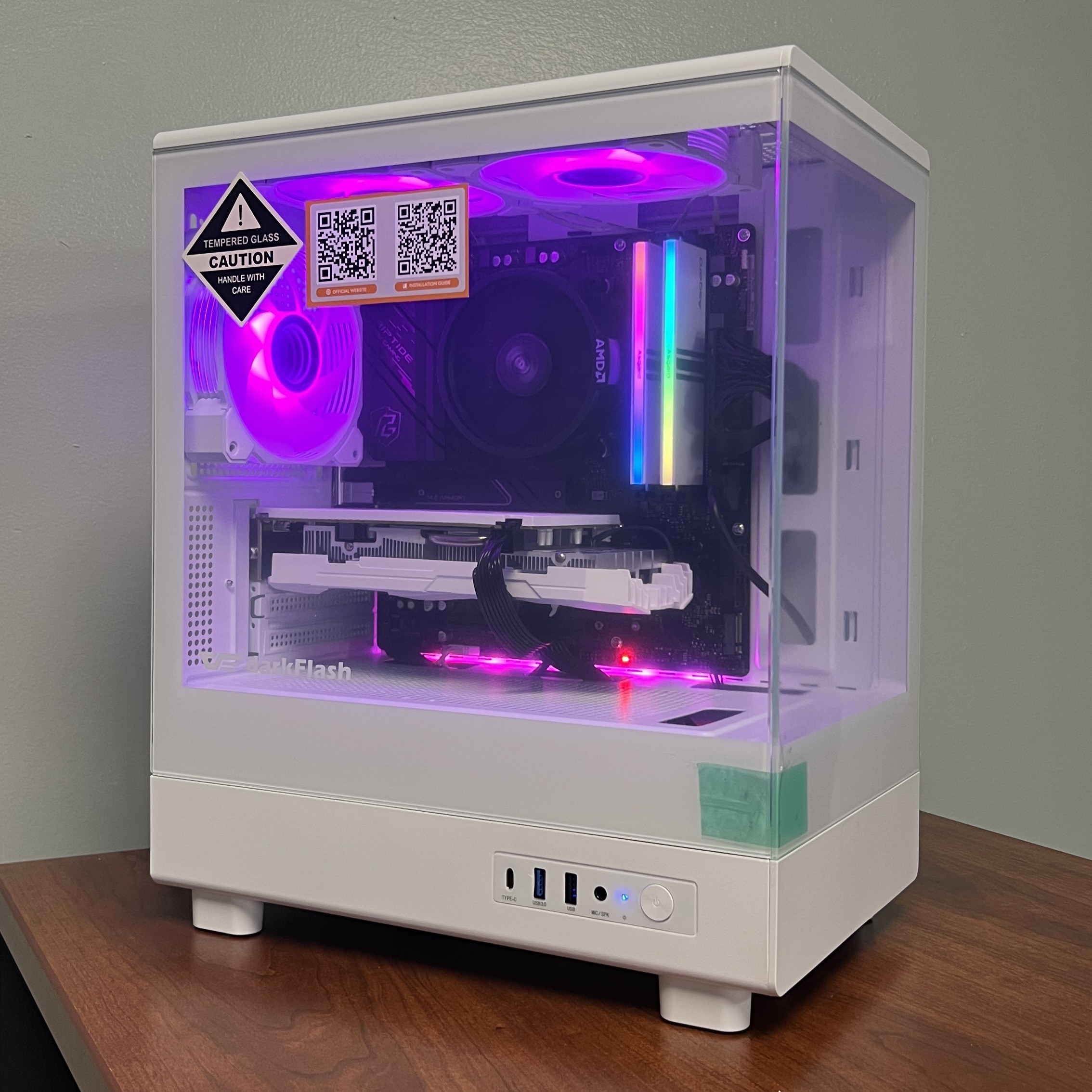 Custom Gaming PC – Core i3 / 16GB RAM / RX 580 / 500GB SSD