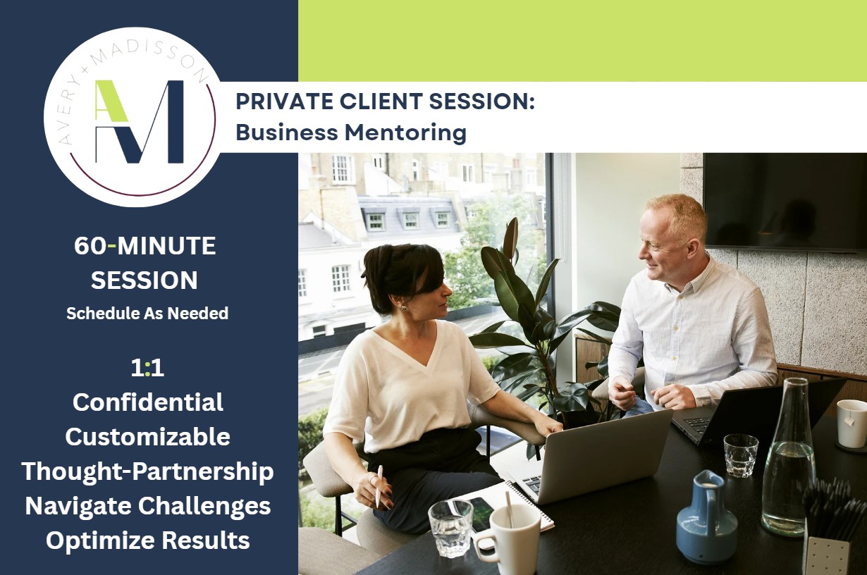 Private Client Session: Business Mentoring