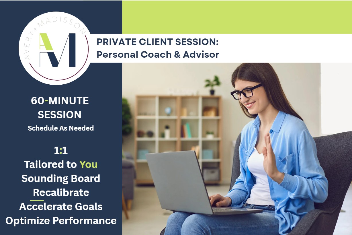 Private Client Session: Coach/Advisor 