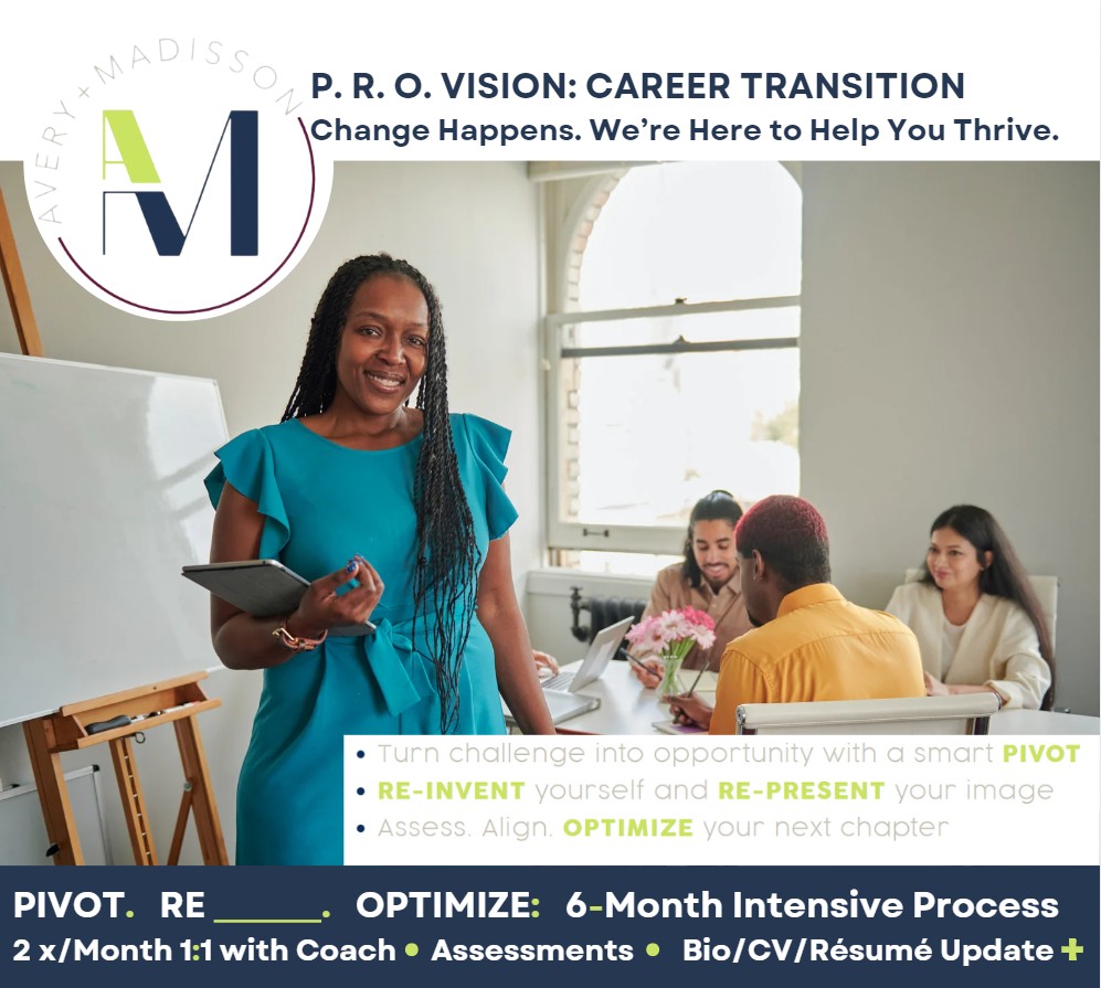 Career Transition: P.R.O.Vision