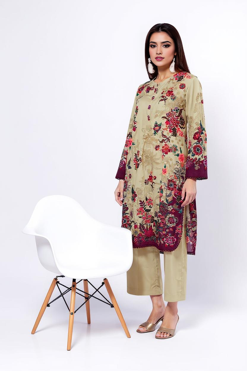 Fabrik Fusion – Unstitched Printed Lawn 2-Piece Suit