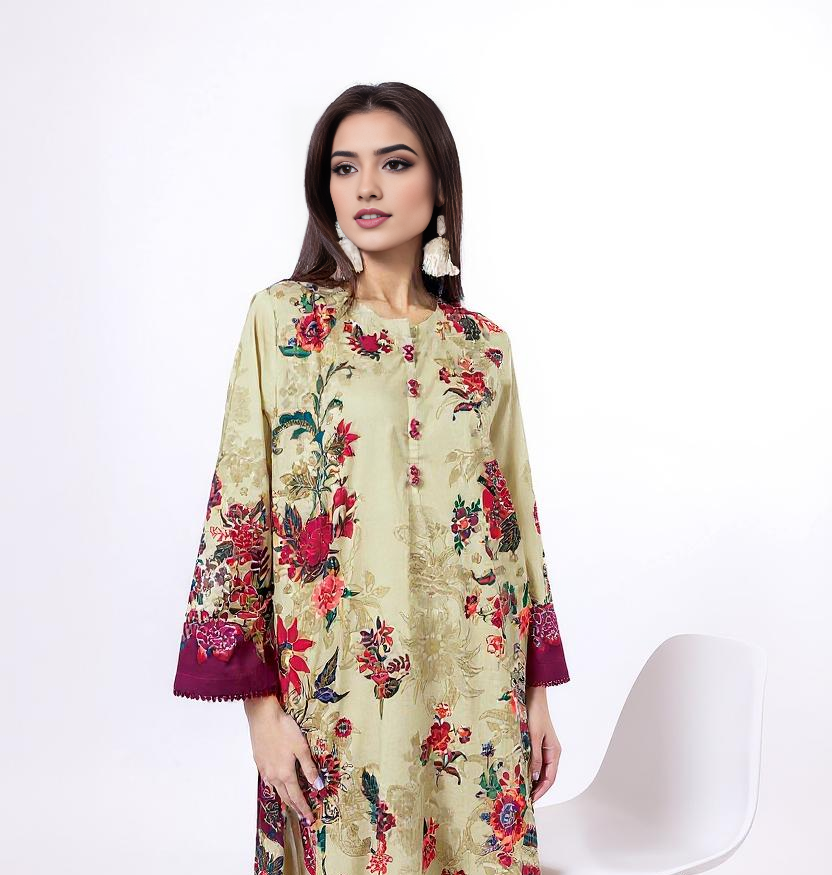 Fabrik Fusion – Unstitched Printed Lawn 2-Piece Suit