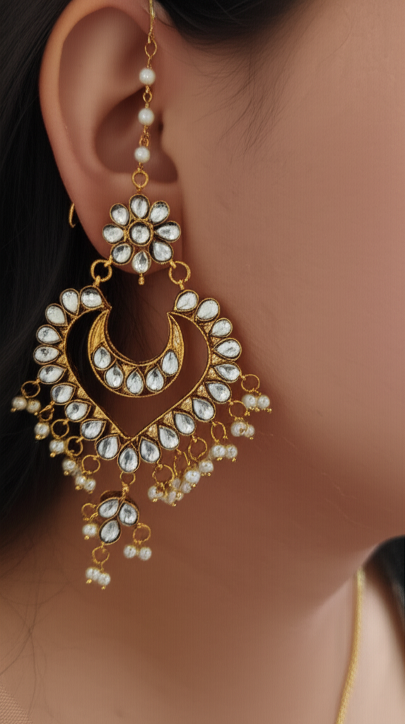Royal Radiance Kundan Earrings