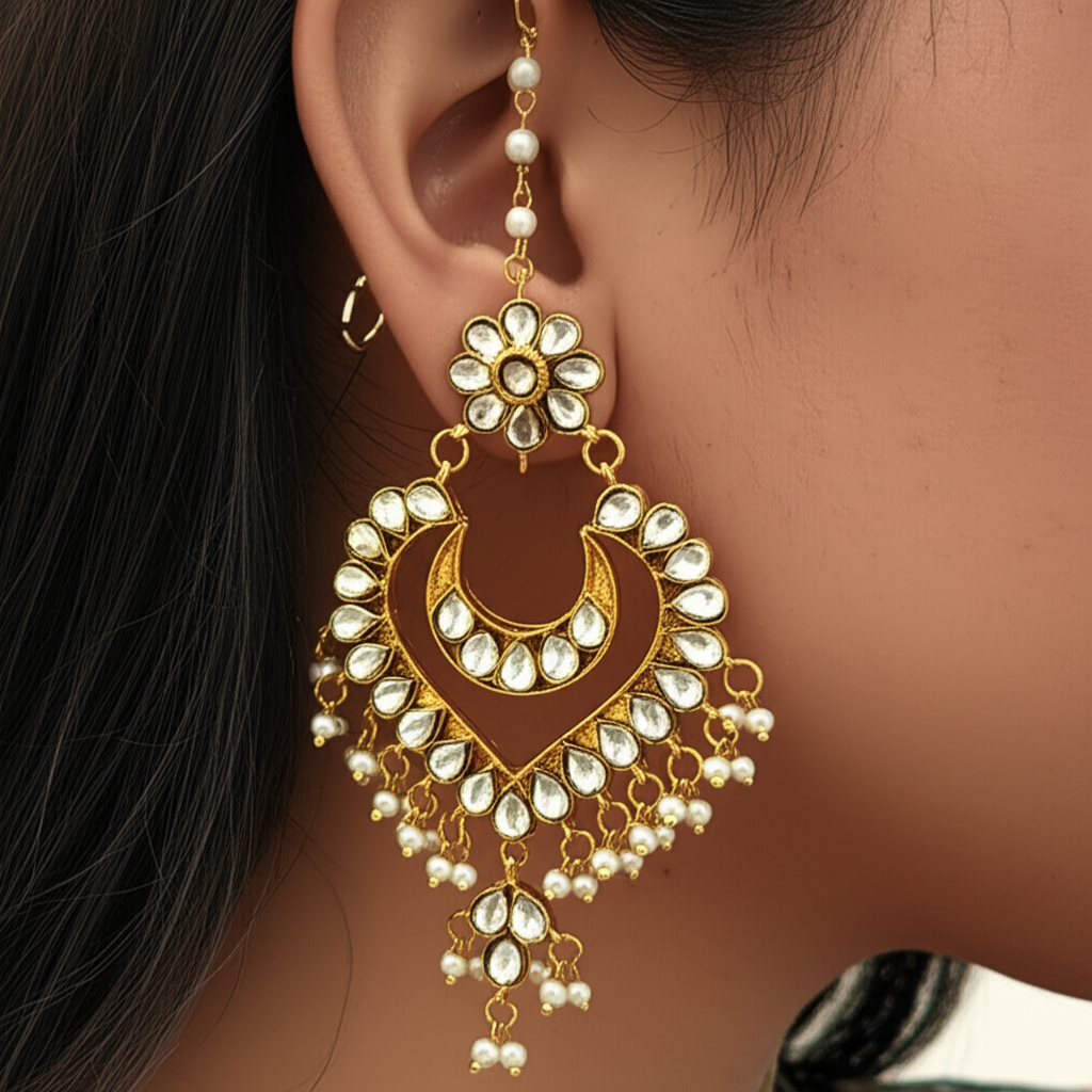 Royal Radiance Kundan Earrings