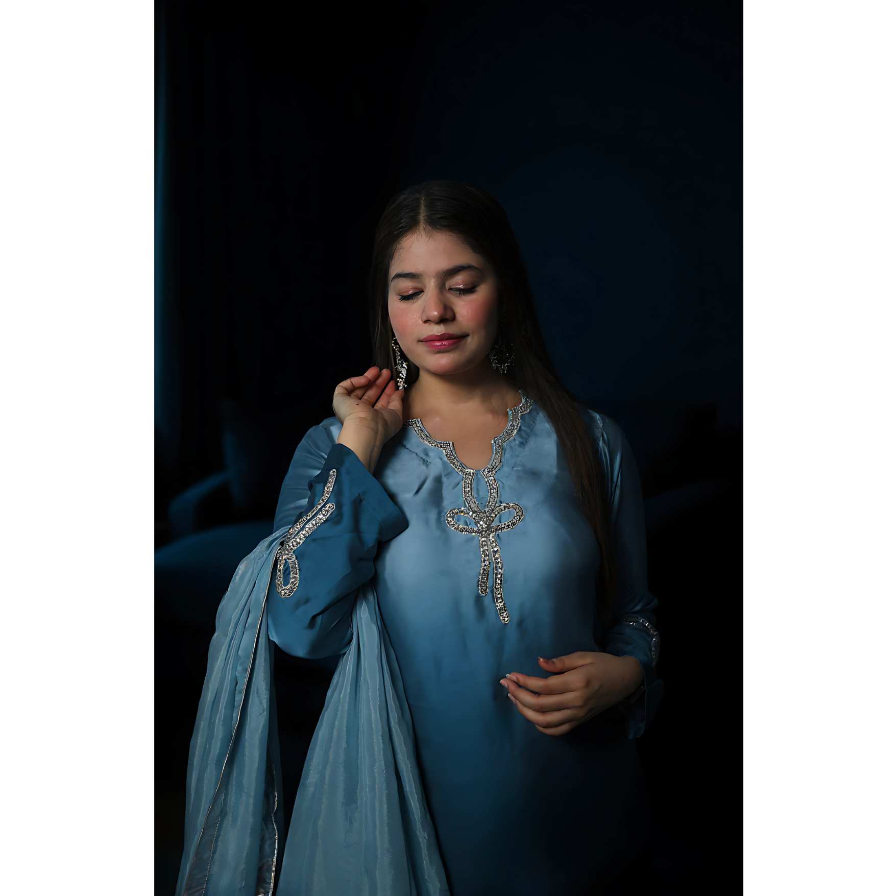 Silk Kurta Pant Dupatta Set – A Symphony of Elegance and Luxury | Ready to Wear