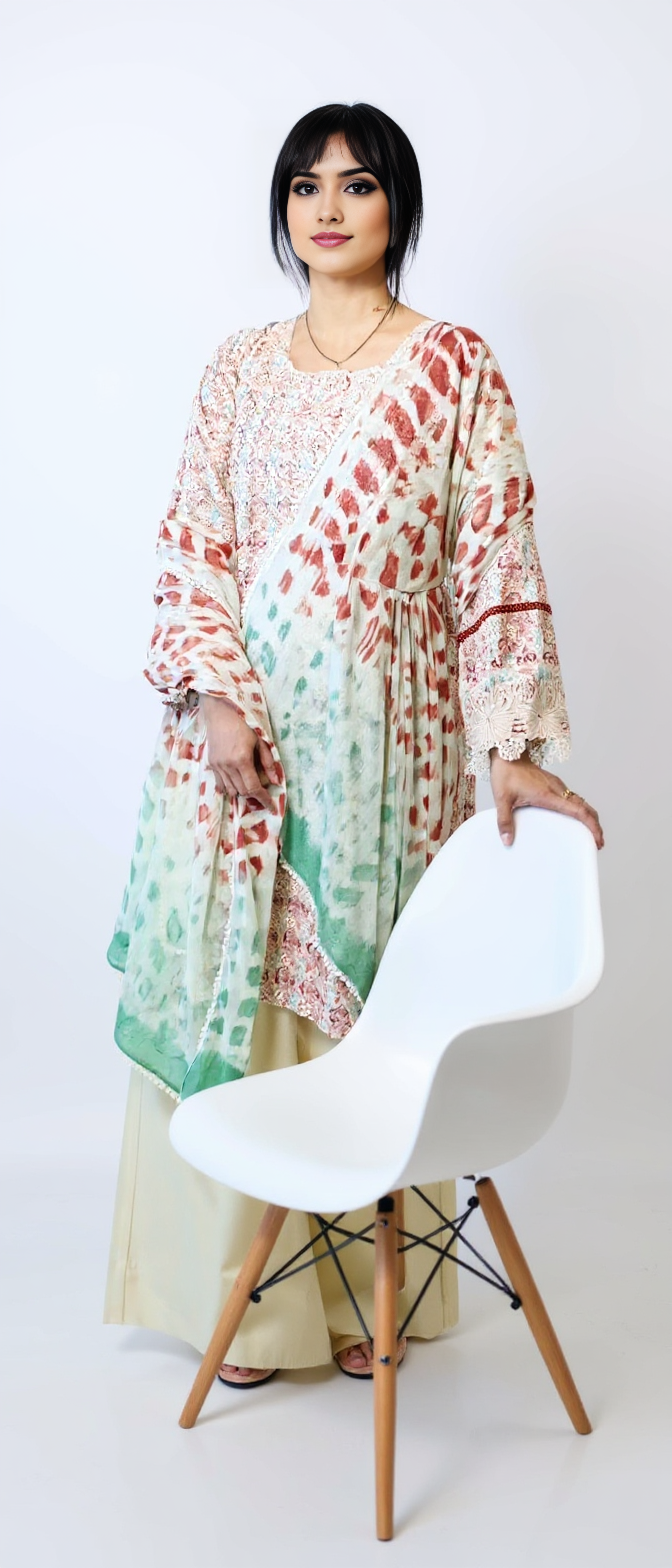 Golden Grace Cotton Ensemble