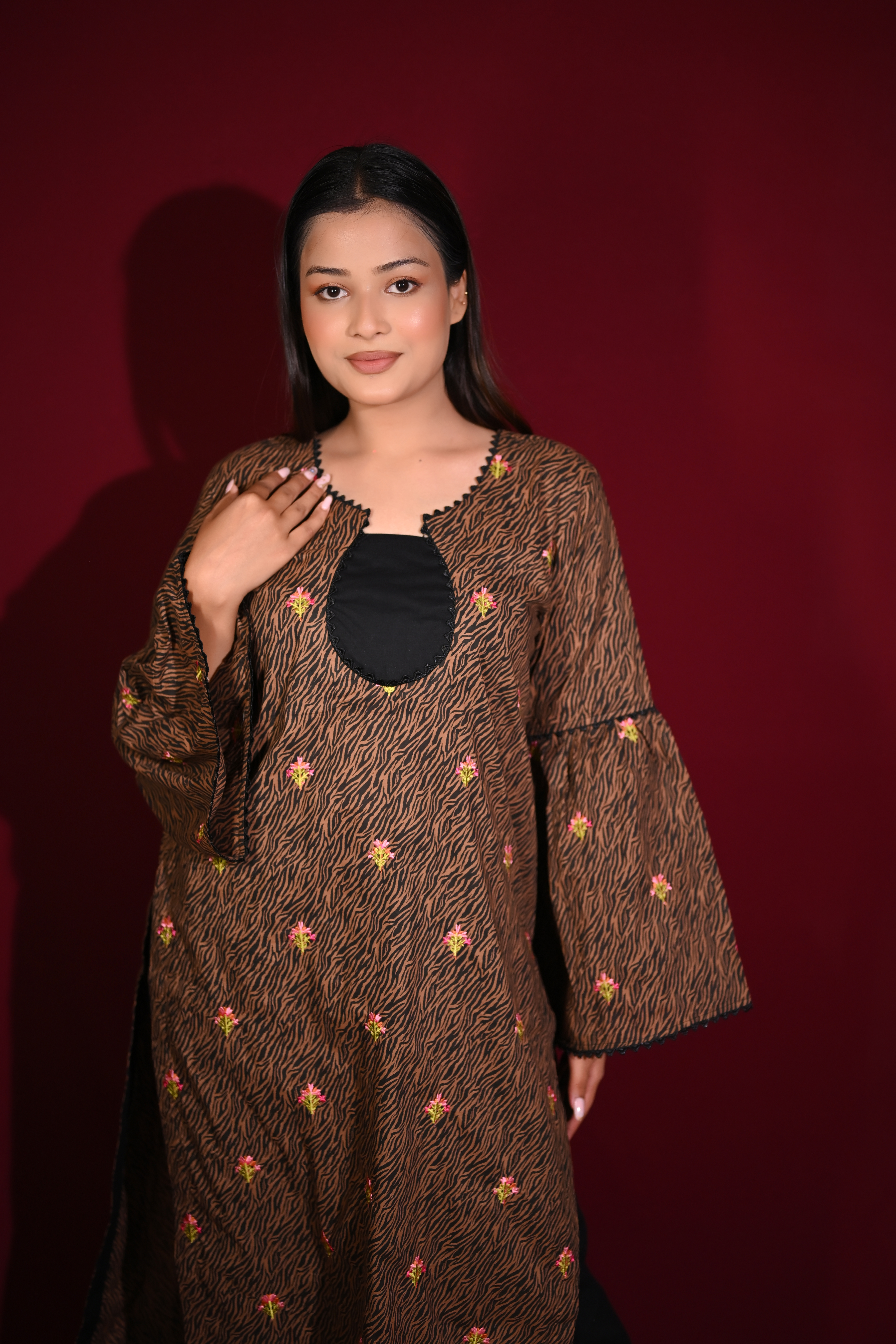 Wild Bloom – Cotton Printed Ensemble