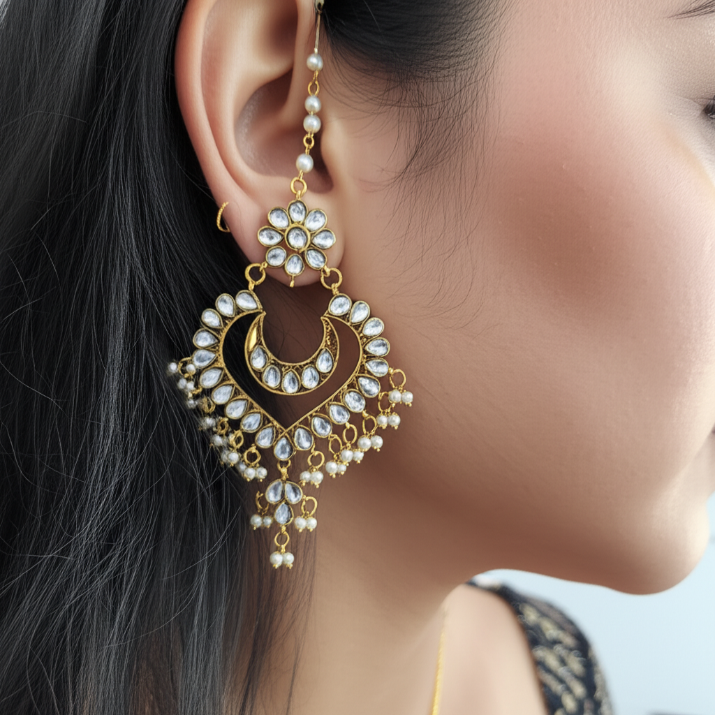 Royal Radiance Kundan Earrings
