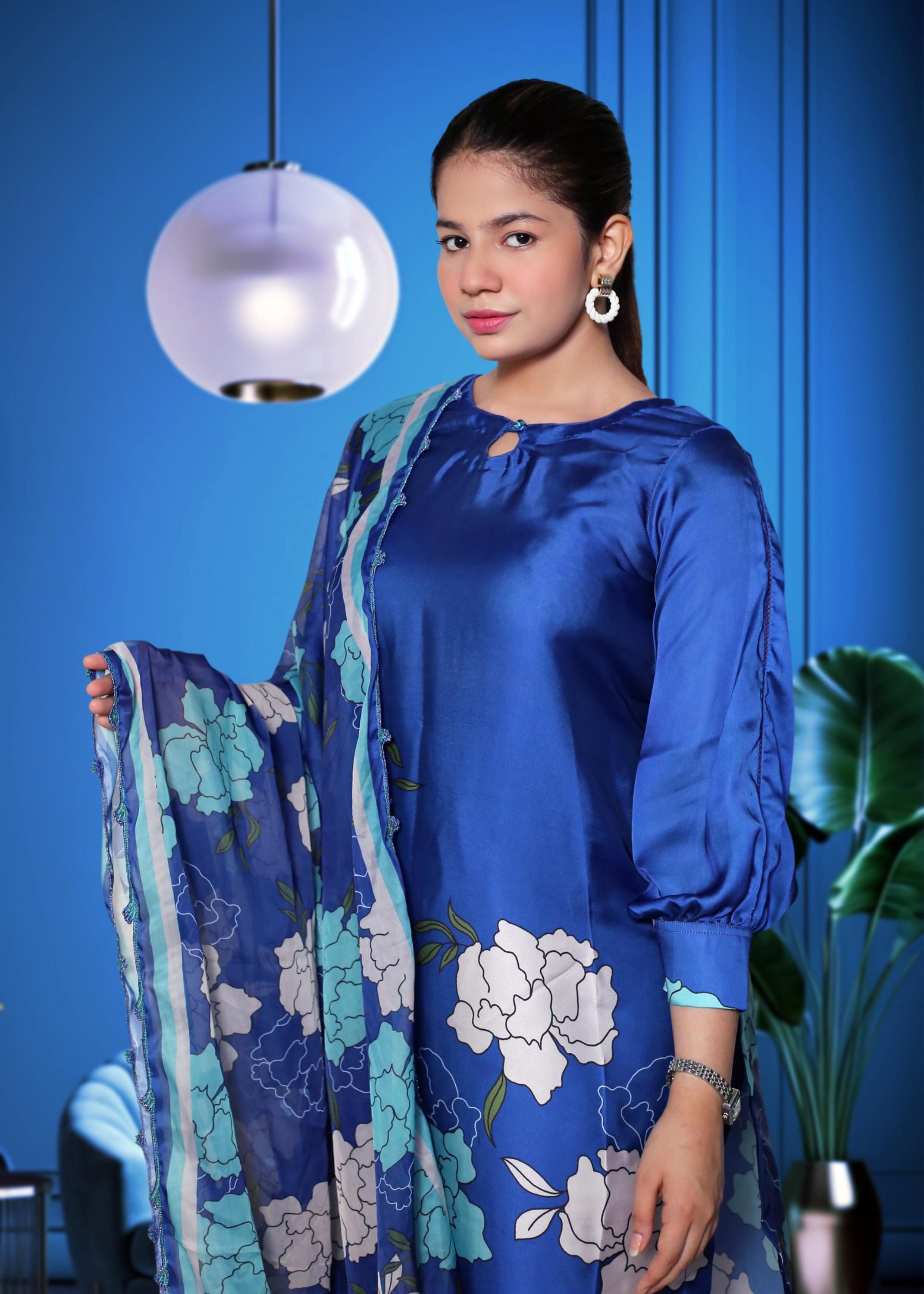 Silk Kurta Pant Dupatta Set – Timeless Elegance in Every Thread