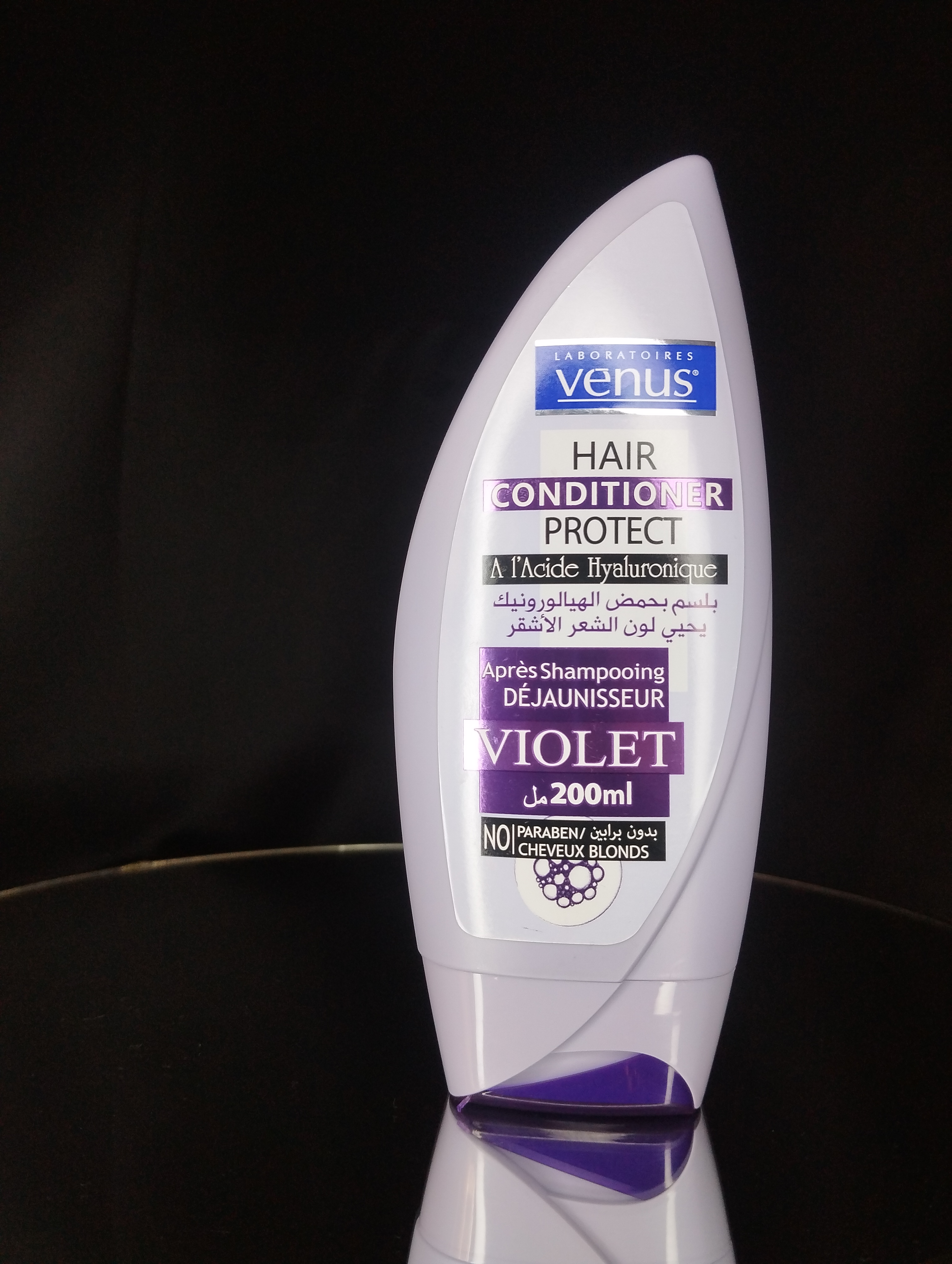 Après shampoing déjaunisseur