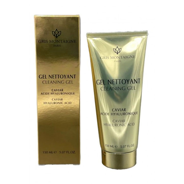 Gel Nettoyant Visage – Acide Hyaluronique & Caviar