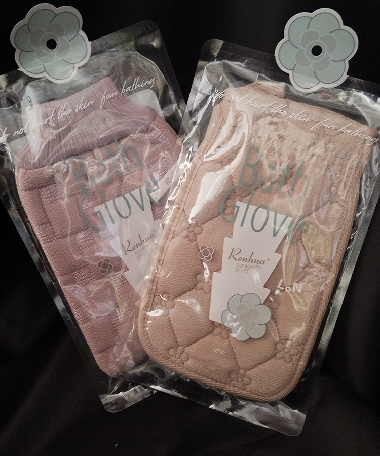 Bath Gloves exfoliant