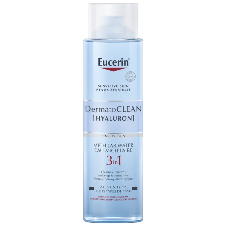 DermatoCLEAN Hyaluron Eau Micellaire 3 en 1