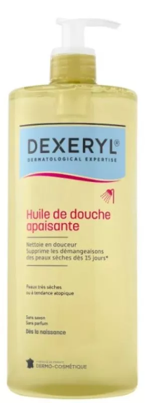 Huile de douche apaisante Dexeryl