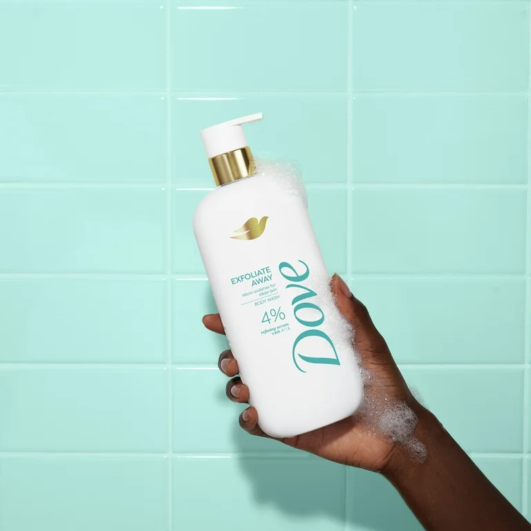 Dove Exfoliate Away Gel Douche