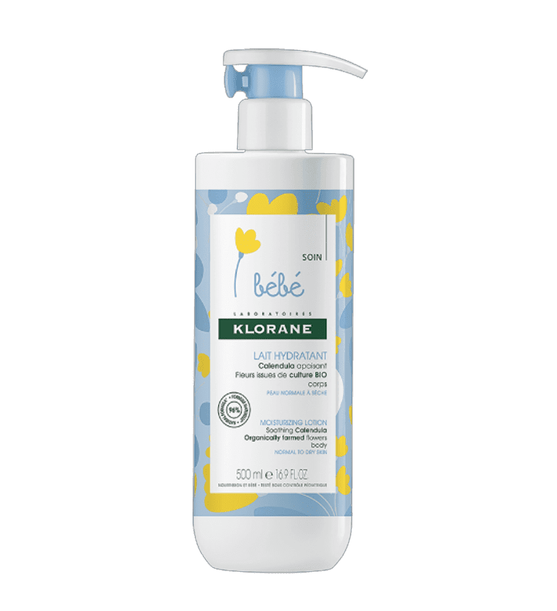 Lait hydratant bébé Klorane