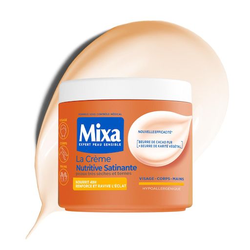 Crème Nutritive Satinée Mixa