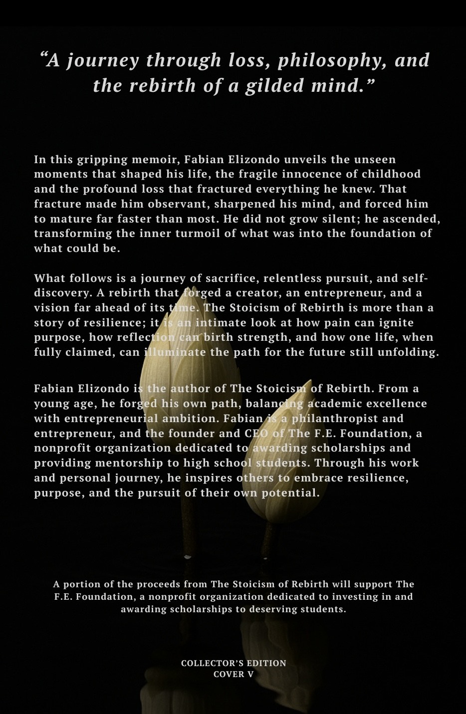 The Stoicism of Rebirth Memoir (GENESIS EDITION)