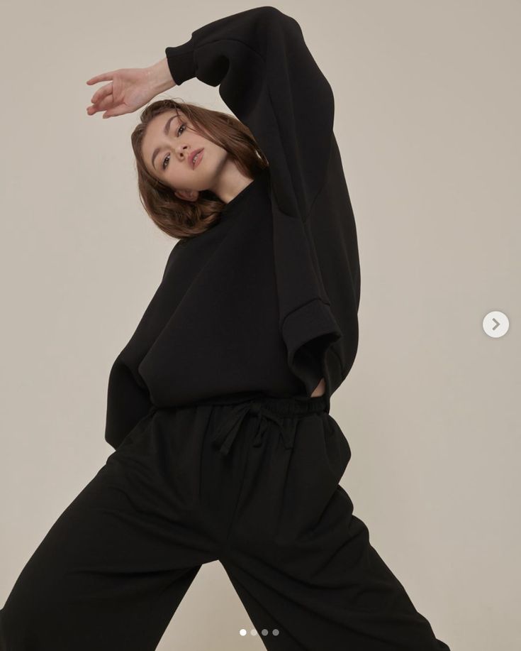 Black Oversized Sweater