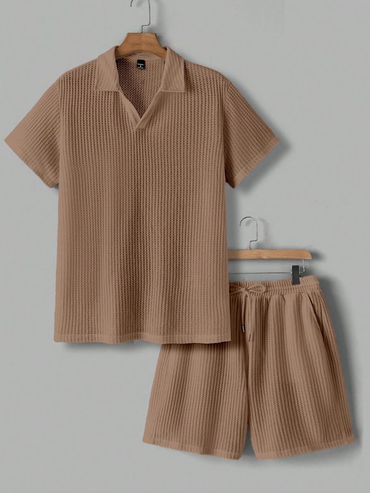 Beige Loungewear Set