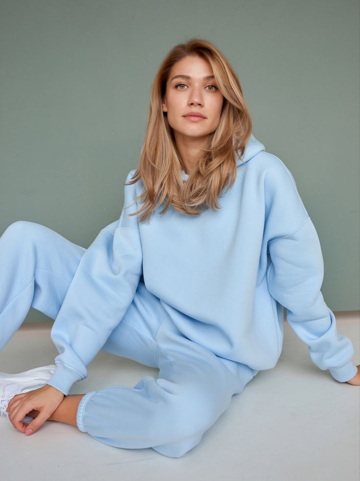 Light Blue Sweatsuit