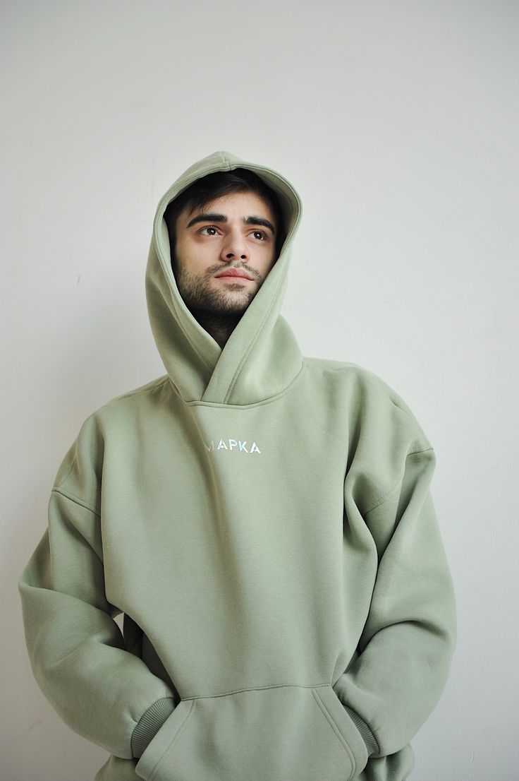 Sage Green Hoodie 320 GSM 2
