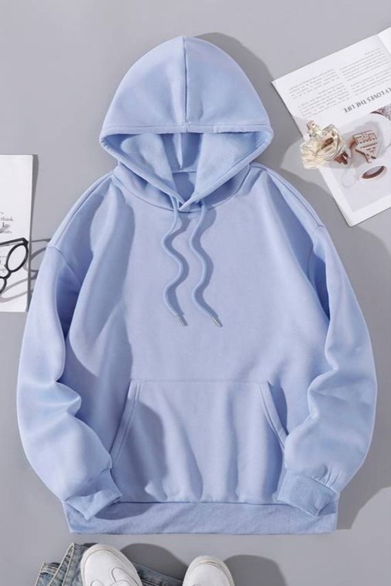 Light Blue Hoodie 320 GSM 1