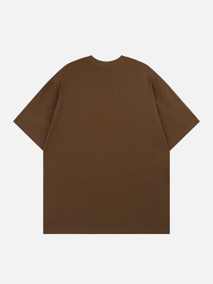 Brown T-Shirt 240 GSM