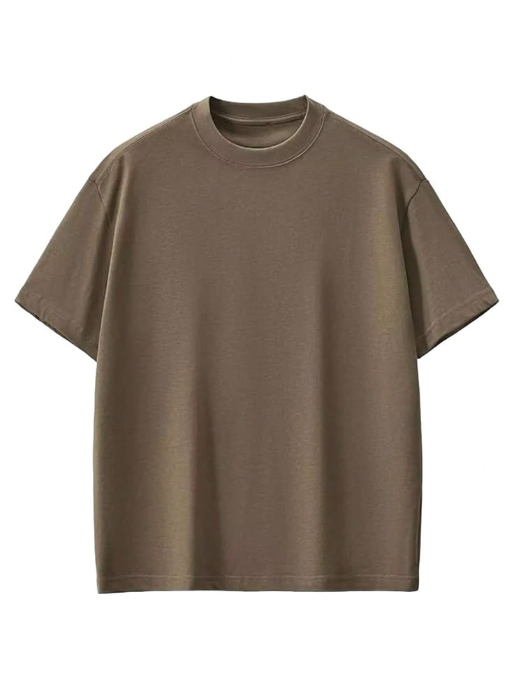 Unisex Brown T-Shirt 240 GSM