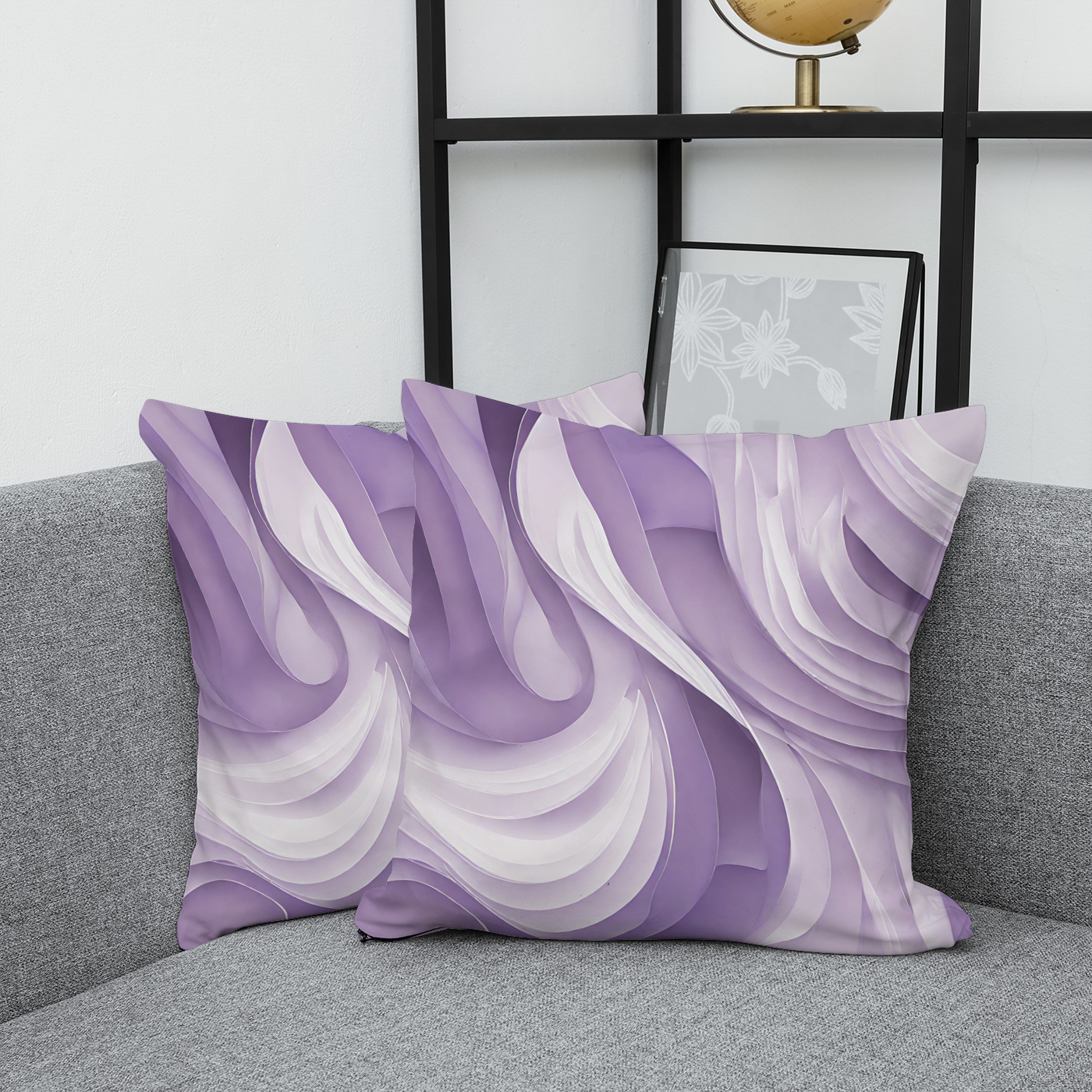 Fabulous Mauve Abstract Design, a Sharp Clear Design.