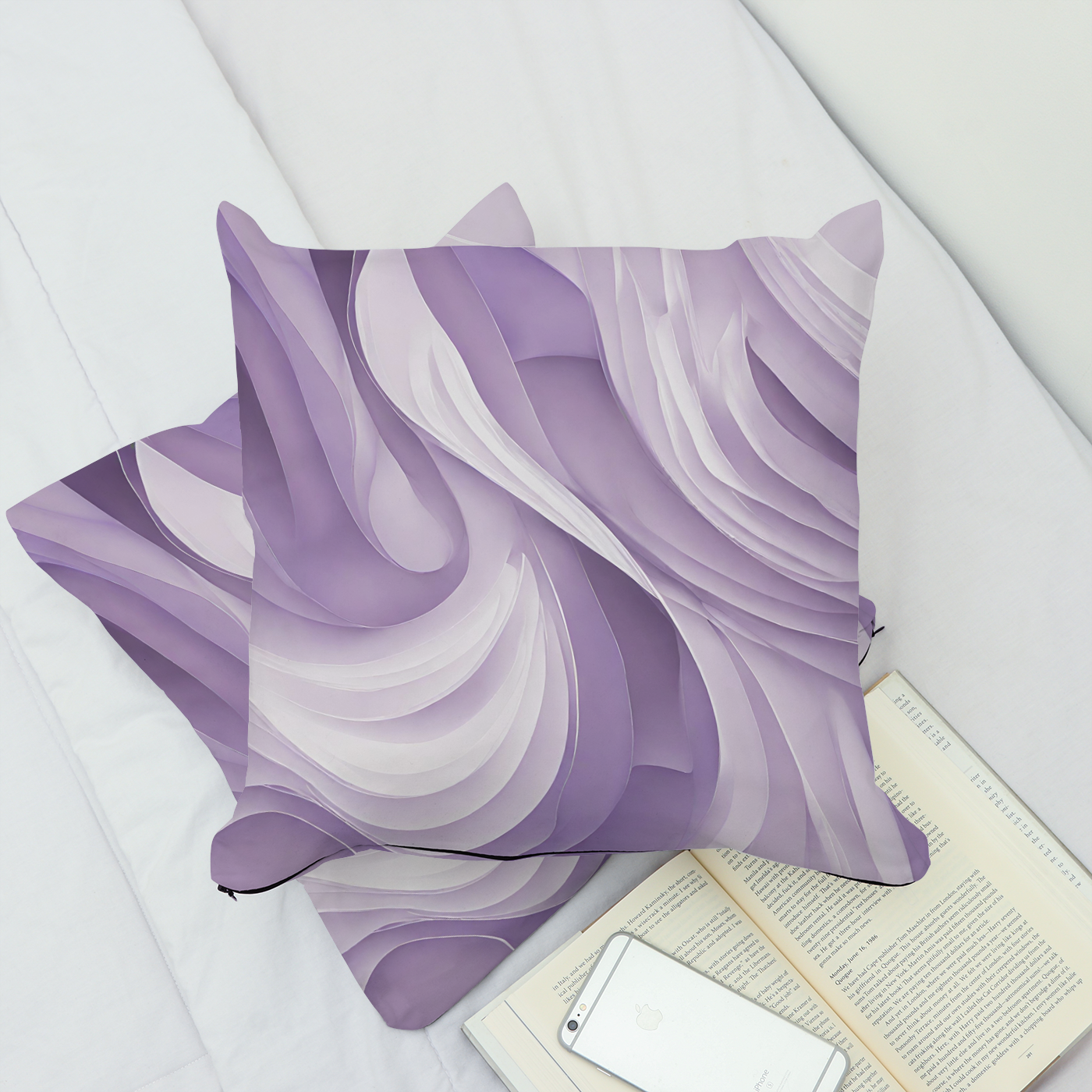 Fabulous Mauve Abstract Design, a Sharp Clear Design.