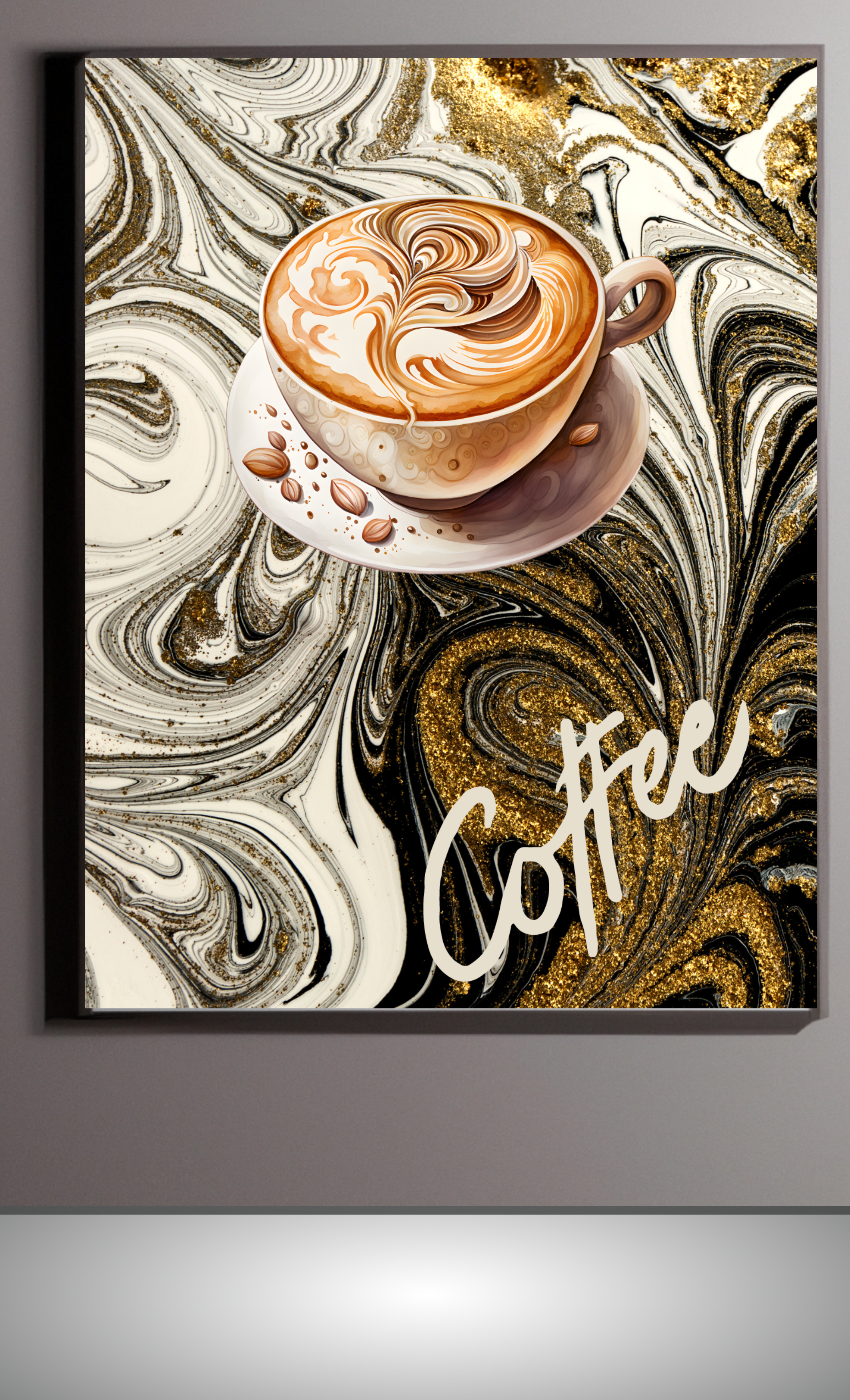 Canvas Coffee Wall Art, for any kitchen , coffee shop or restaurant