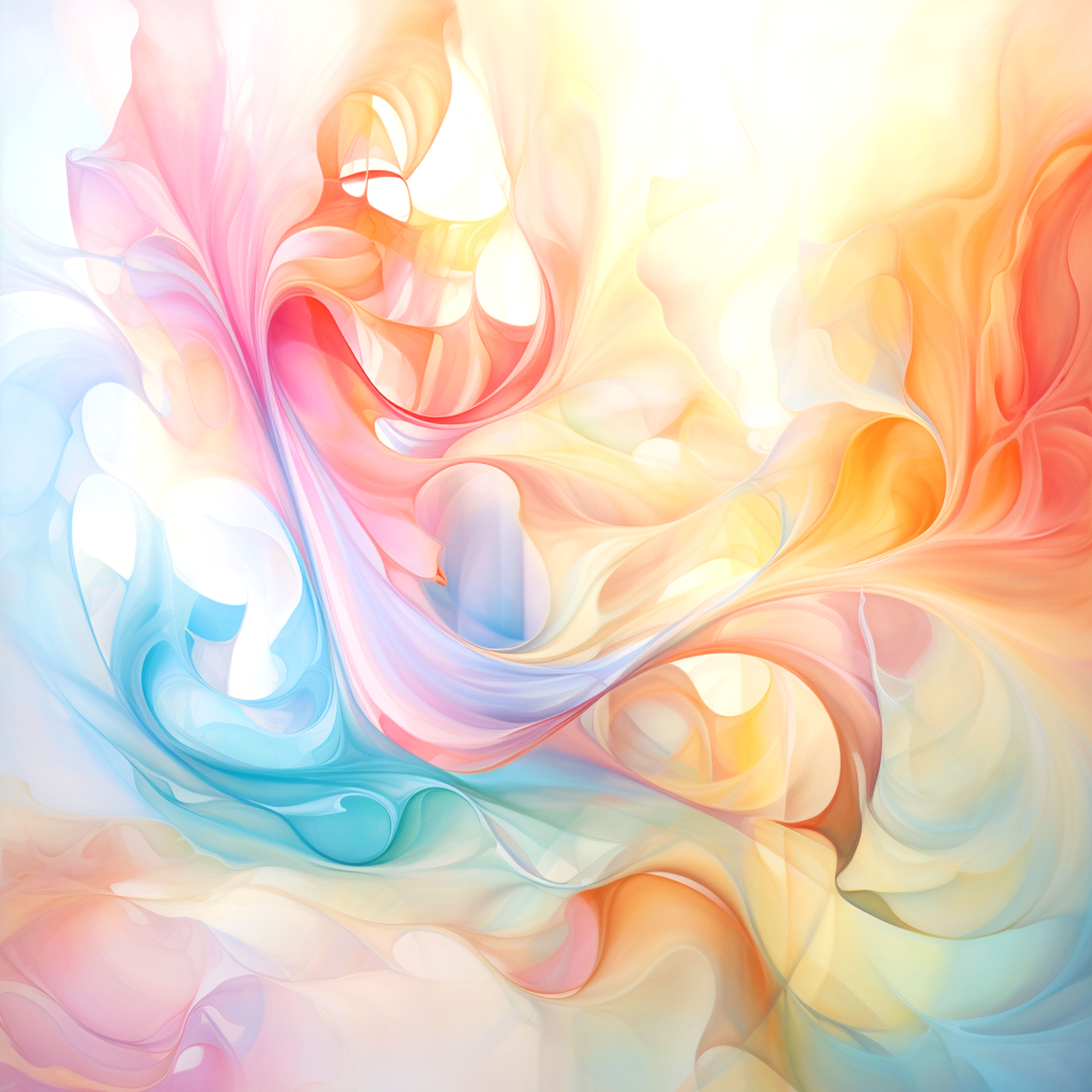 Abstract colours , self expression all together on a cushion.