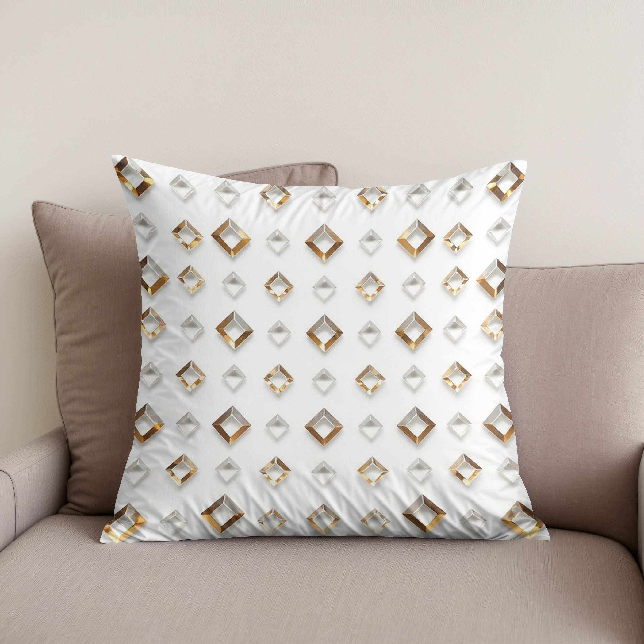 Cushion in a effective diamond design. The finishing result of this design was amazing.