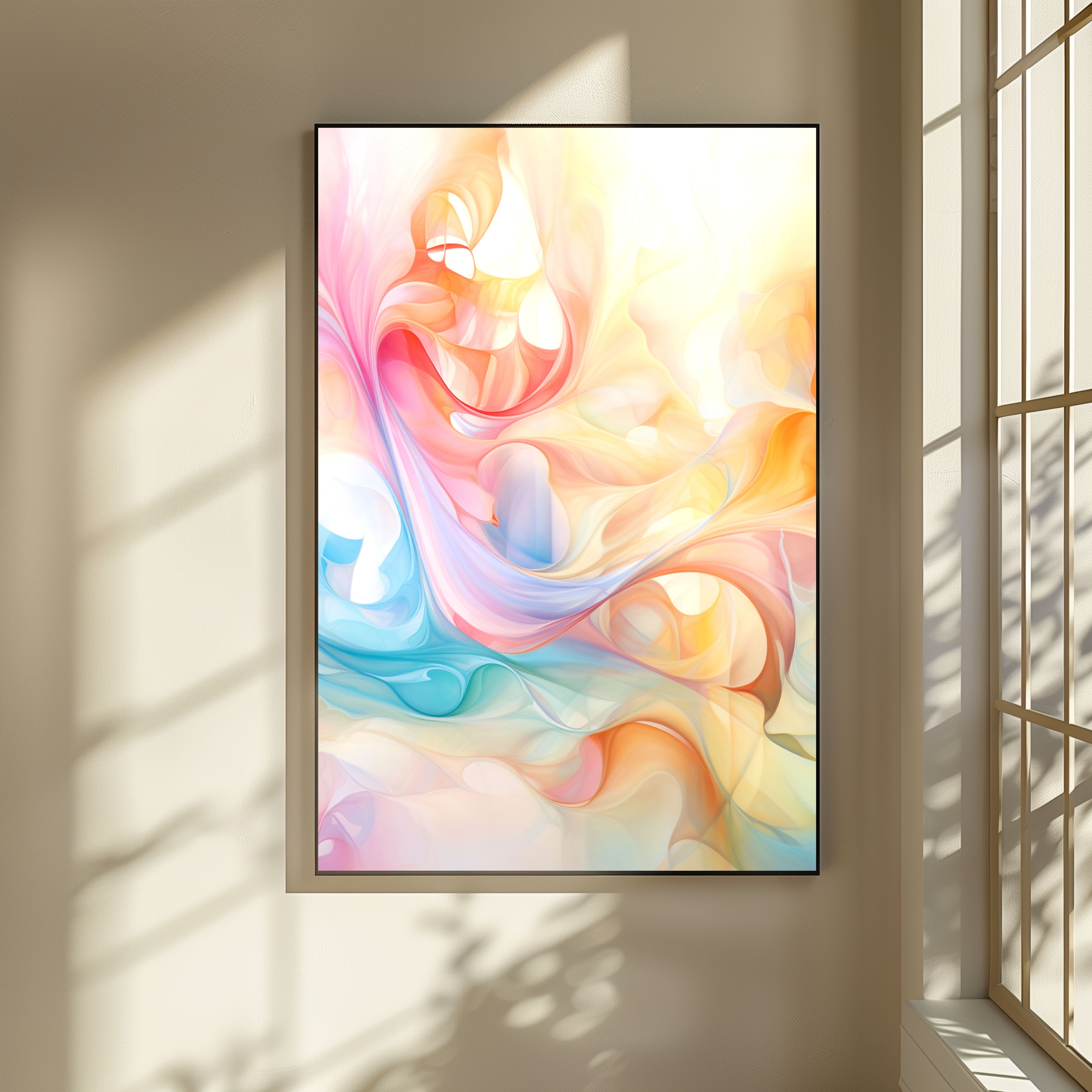 Abstract Wall Art at its best. Colourful and creative for any room