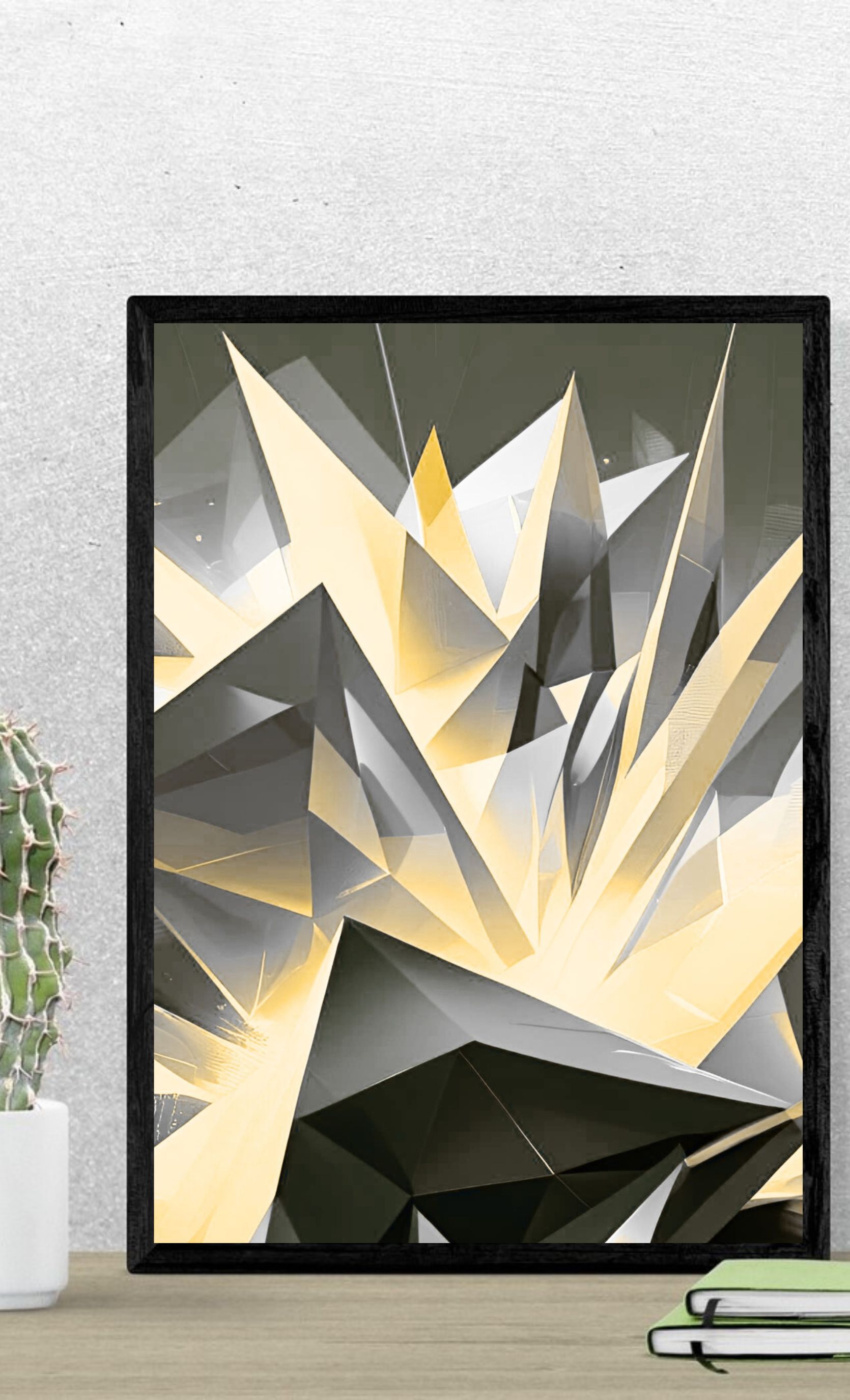 Modern Abstract Art Print, great colours , various sizes for this canvas wall art.