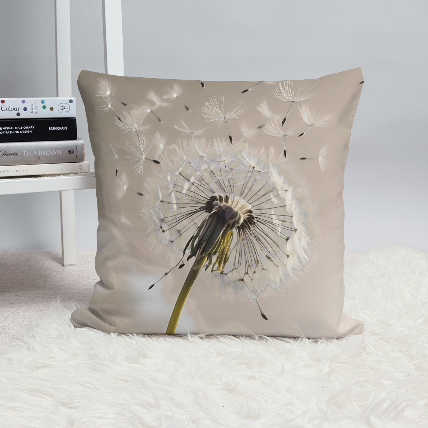 Dandelion Decorative Throw Pillow/cushion, elegant home accessory