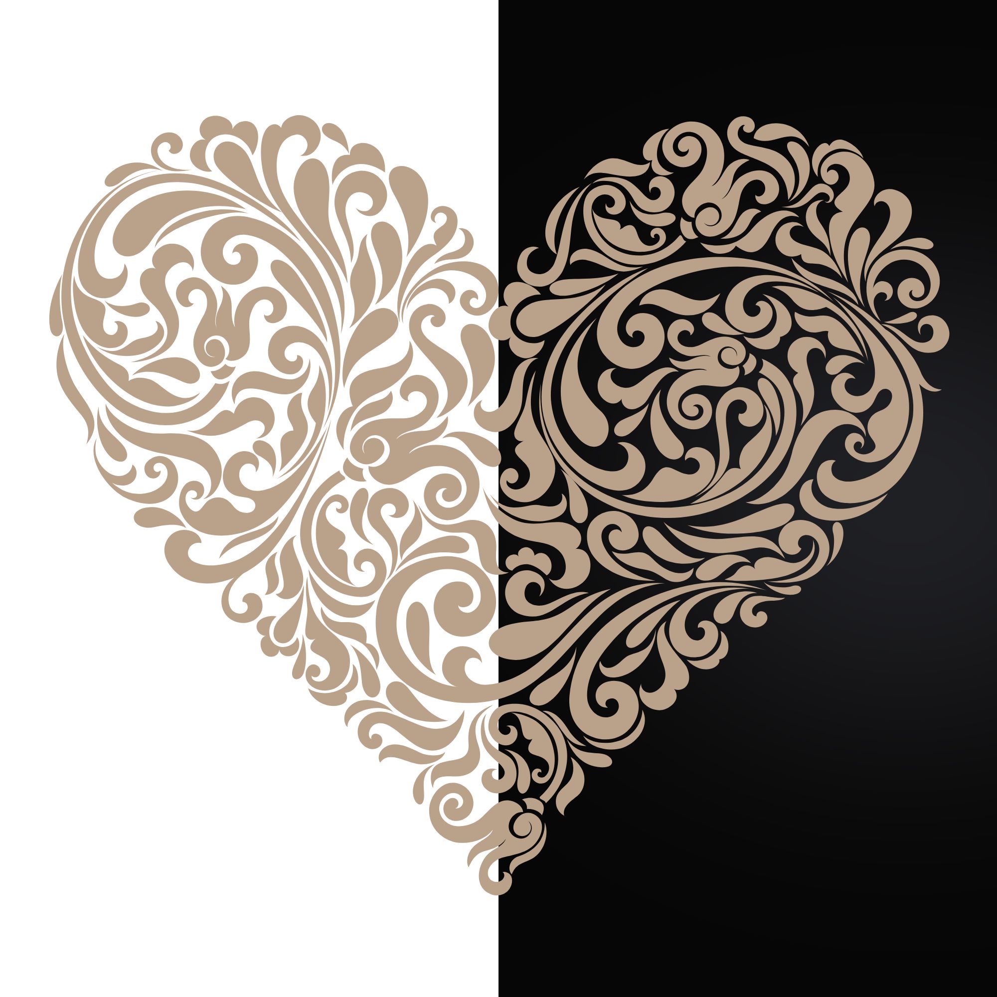 Elegant Heart Pattern Throw Cushion/ Pillow, ideal for lounge or bedroom.