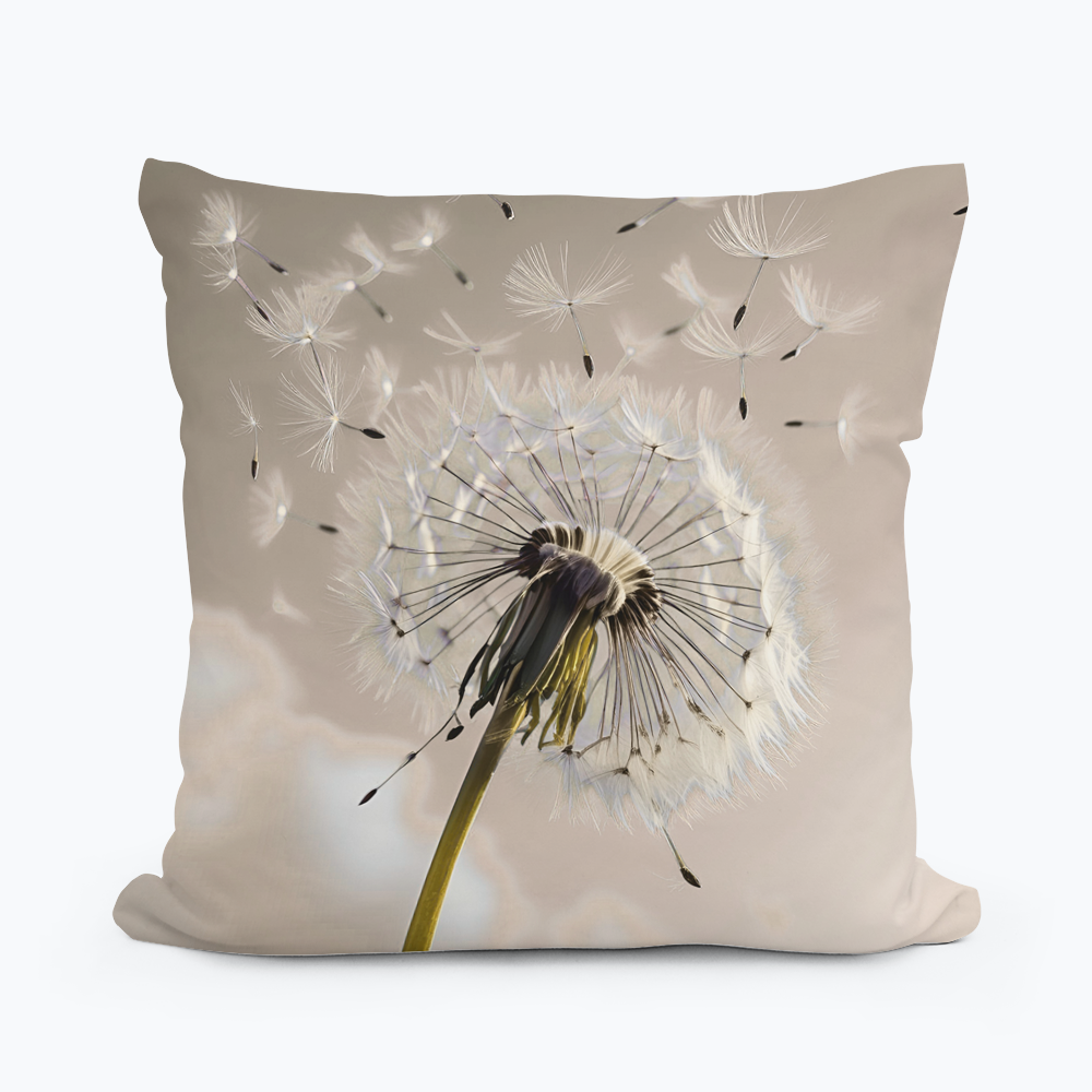 Dandelion Decorative Throw Pillow/cushion, elegant home accessory