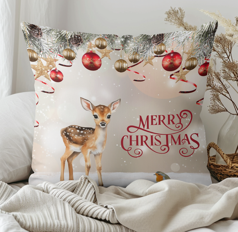 Christmas Decorative Throw Cushion   PRE CHRISTMAS PRICE