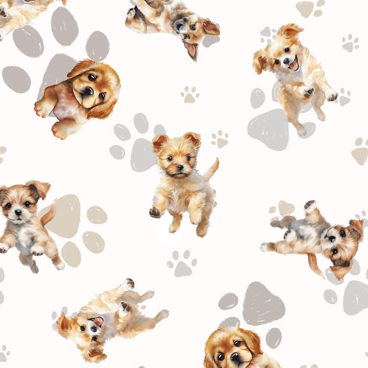 Cute Puppy Patterned Cushion, for every dog lover
