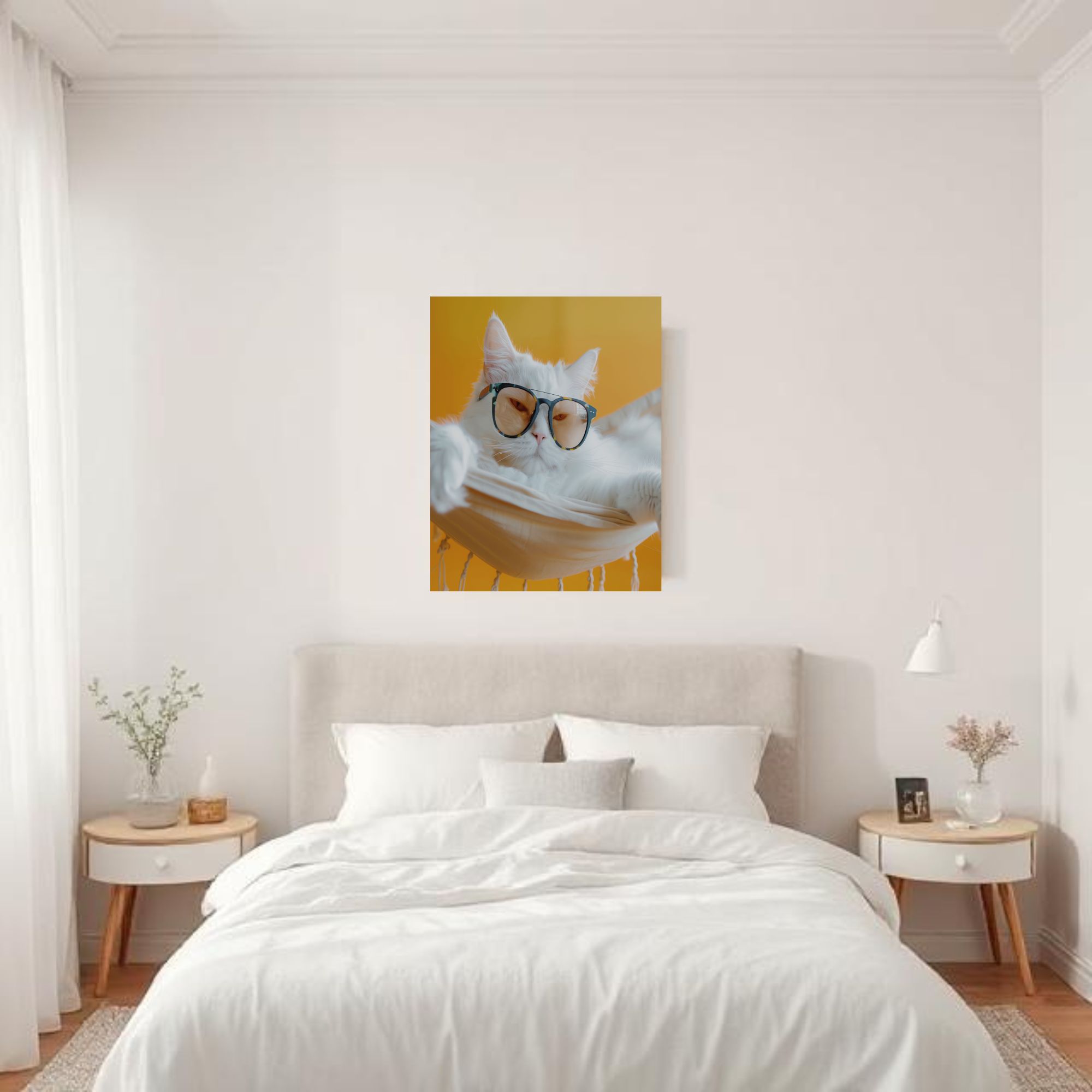 Amusing Cat Canvas Wall Art, FROM THE WAREHOUSE