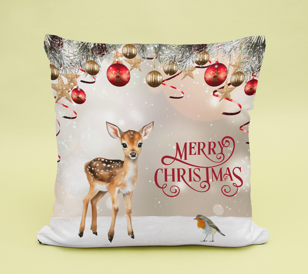 Christmas Decorative Throw Cushion PRE CHRISTMAS PRICE