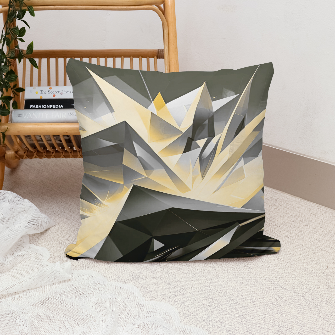 Fascinating designed cushion, called the Explosion. Modern and fresh design.